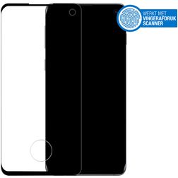 Mobilize Premium Samsung Galaxy S10 Glas Skærmbeskytter - Case Friendly - Sort