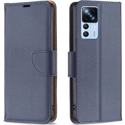 Mobigear Wallet Xiaomi 12T Wallet case - Blue
