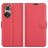 Mobigear Classic HONOR 50 Cover a libro portafoglio - Rosso