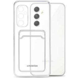 Mobilize Gelly Card Clear Samsung Galaxy A54 Flexible TPU Back cover with Card Holder - Clear