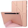 Mobigear Origami Samsung Galaxy Tab S10 FE Wallet case - Rose Gold