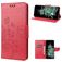 Mobigear Butterfly OnePlus 10T Knížkové pouzdro Peněženka - Červená
