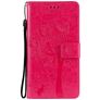 Mobigear Tree Samsung Galaxy S21 Wallet case - Magenta