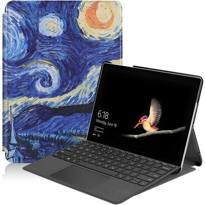 Mobigear Design Microsoft Surface Go 2 Pungetui - The Starry Night