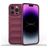 Mobigear Bumpy iPhone 15 Pro Max Fleksibel TPU Bagsidecover - Bordeaux