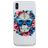 Mobigear Design iPhone XS Max TPU flessibile Back cover - Skull
