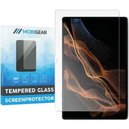 Mobigear Samsung Galaxy Tab S9 Ultra Vidro temperado Película de ecrã - Compatível com capas - Preto