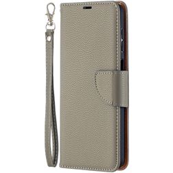 Mobigear Excellent Samsung Galaxy A12 Wallet case - Grey