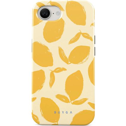 Burga Tough iPhone 16e MagSafe Hard Case Back cover Shockproof - Lemon Tart