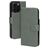 Mobiparts Classic Wallet MagSafe iPhone 16 Pro Pungetui med Seddelrum - Stone Green