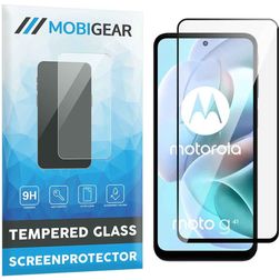 Mobigear Premium Motorola Moto G41 Vidro temperado Película de ecrã - Compatível com capas - Preto