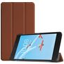 Mobigear Tri-Fold Lenovo Tab E7 Cover a libro - Marrone