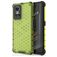 Mobigear Honeycomb Realme GT Neo 3 Funda Plástico rígido Carcasa Antigolpes - Verde