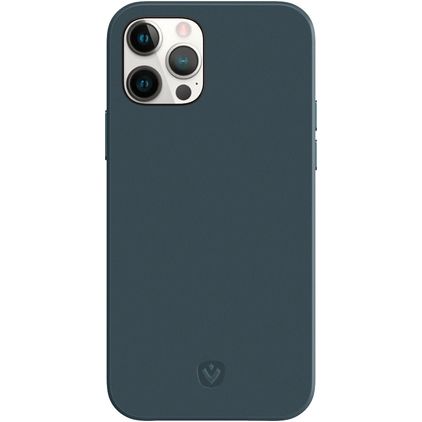 Valenta Snap Luxe iPhone 12 Pro Genuine Leather Back cover - Blue