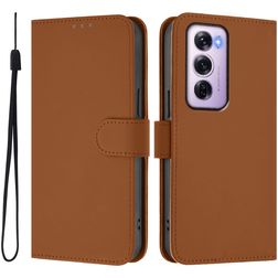 Mobigear Urban Wallet OPPO Reno 12 Pro Funda tipo libro Cartera - Marrón
