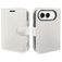 Mobigear Classic iPhone Duo Funda tipo libro Cartera - Blanco
