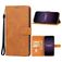 Mobigear Wallet Sony Xperia 1 V Cover a libro portafoglio - Marrone