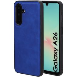 Mobiparts Classic Samsung Galaxy A26 MagSafe TPU / Konstläder Skal - Sapphire Blue