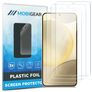 Mobigear Samsung Galaxy S25 Película de ecrã em plástico - Compatível com capas (Pack de 3)