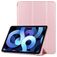 Mobigear Tri-Fold Gel iPad Air 5 (2022) TPU / Konstläder Plånboksfodral - Roséguld