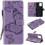 Mobigear Butterfly Realme 8 Capa livro Carteira - Roxo