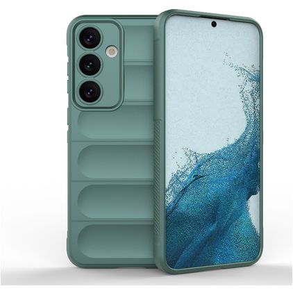 Mobigear Bumpy Samsung Galaxy S24 Plus Flexibel TPU Skal - Grön