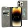 Mobiparts Classic Wallet iPhone 14 Pro Max Funda tipo libro Cartera - Granite Grey