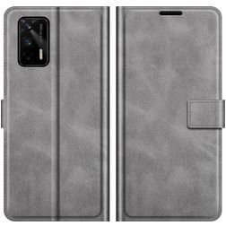 Mobigear Wallet Realme GT Funda tipo libro Cartera - Gris