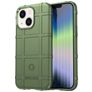 Mobigear Rugged Shield iPhone 14 Plus Fleksibel TPU Bagsidecover Stødsikkert - Grøn