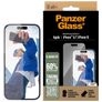 PanzerGlass Classic Fit iPhone 16 Härdat glas Skärmskydd - Skalvänligt