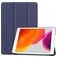 Mobigear Tri-Fold iPad 7 (2019) Knížkové pouzdro - Tmavě modrá