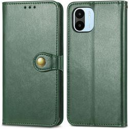 Mobigear Snap Button Xiaomi Redmi A1 4G Cover a libro portafoglio - Verde