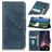 Mobigear Classy Motorola Edge (2021) Wallet case - Blue