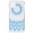 Mobigear Design iPhone 11 Pro Max Flexible TPU Back cover - Clear / Blue