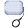Mobigear Crystal Clip Funda TPU flexible para Apple AirPods Pro 3 - Azul