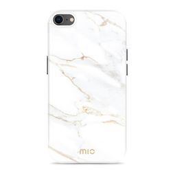 MIO iPhone 7 MagSafe Hardcase Back cover - White Marble