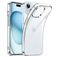 Mobigear Basics Clear iPhone 15 Elastyczne TPU Etui plecki - Przezroczysty