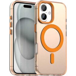 Mobigear Shockproof iPhone 17 MagSafe Tvrdý plast Zadní kryt - Oranžová