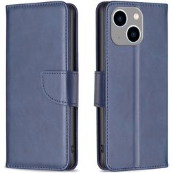 Mobigear Excellent iPhone 15 Plus Plånboksfodral med sedelfack - Blå