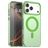 Mobigear Shockproof iPhone 18 Pro MagSafe Tvrdý plast Zadní kryt - Zelená