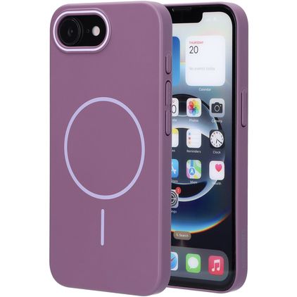 Mobiparts Slim Line iPhone 16e MagSafe Hårdt Bagsidecover - Imperial Purple
