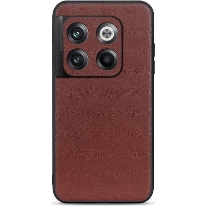 Mobigear Excellent OnePlus 10T Kova Suojakuori - Ruskea