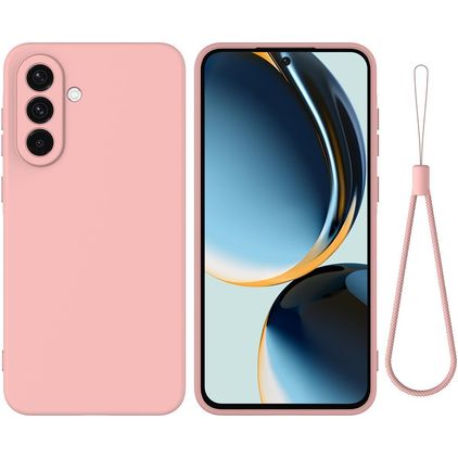 Mobigear Rubber Touch Samsung Galaxy A57 Silikon Skal - Rosa