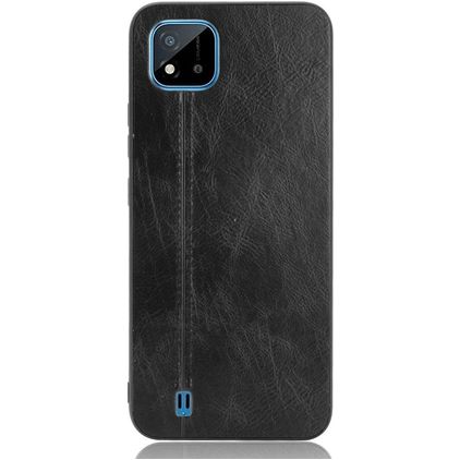 Mobigear Stitch Realme C11 (2020) Carcasa - Negro