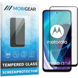 Mobigear Premium Motorola Moto G71 5G Cristal templado Protector de pantalla - Compatible con fundas - Negro