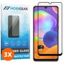 Mobigear Premium Samsung Galaxy A31 Härdat glas Skärmskydd - Skalvänligt - Svart (3-pack)