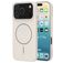 Mobiparts Slim Line iPhone 17 Pro MagSafe Fodral Hårdplast Skal - Off White