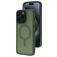 Mobiparts Hardcover iPhone 15 Pro Max MagSafe Fodral Hårdplast Skal - Satin Green