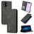 Mobigear Retro Slim iPhone 11 Wallet case - Grey