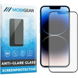 Mobigear Premium iPhone 13 Pro Max Vidro temperado Película de ecrã Antirreflexo - Compatível com capas - Preto